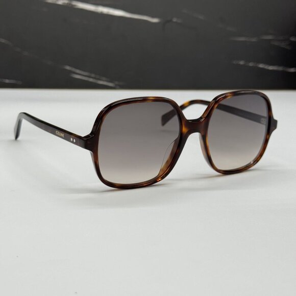 NEW CL40244U 52F CELINE SUNGLASSES HAVANA WOMEN EYEWEAR CELINE CL 40244U - Picture 5 of 12